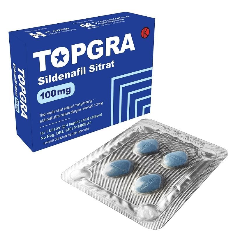 Topgra 100 mg 1 Tablet